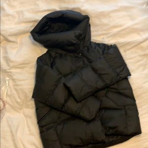 NAU oversized down plume jacket